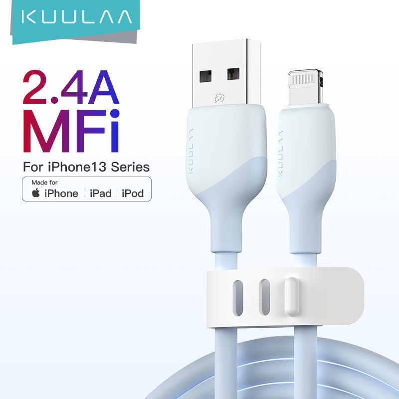 Kuulaa Kabel Data Lightning MFi QC4.0 3.0 Fast Charging 30W