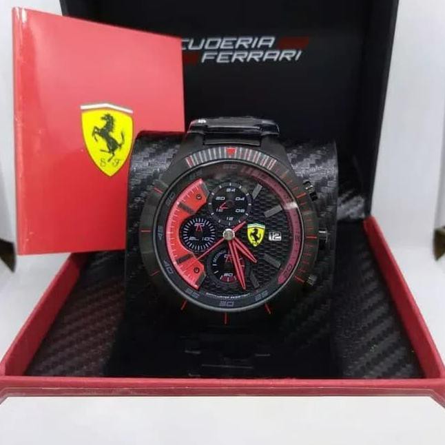 Jam Tangan Pria Ferrari Sceduria Original