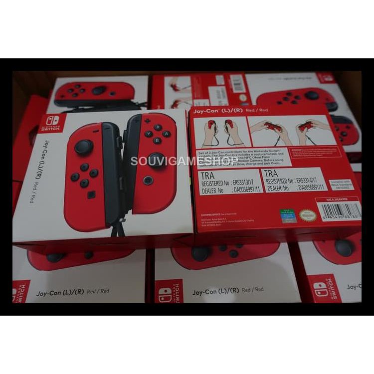 mario odyssey red joy con