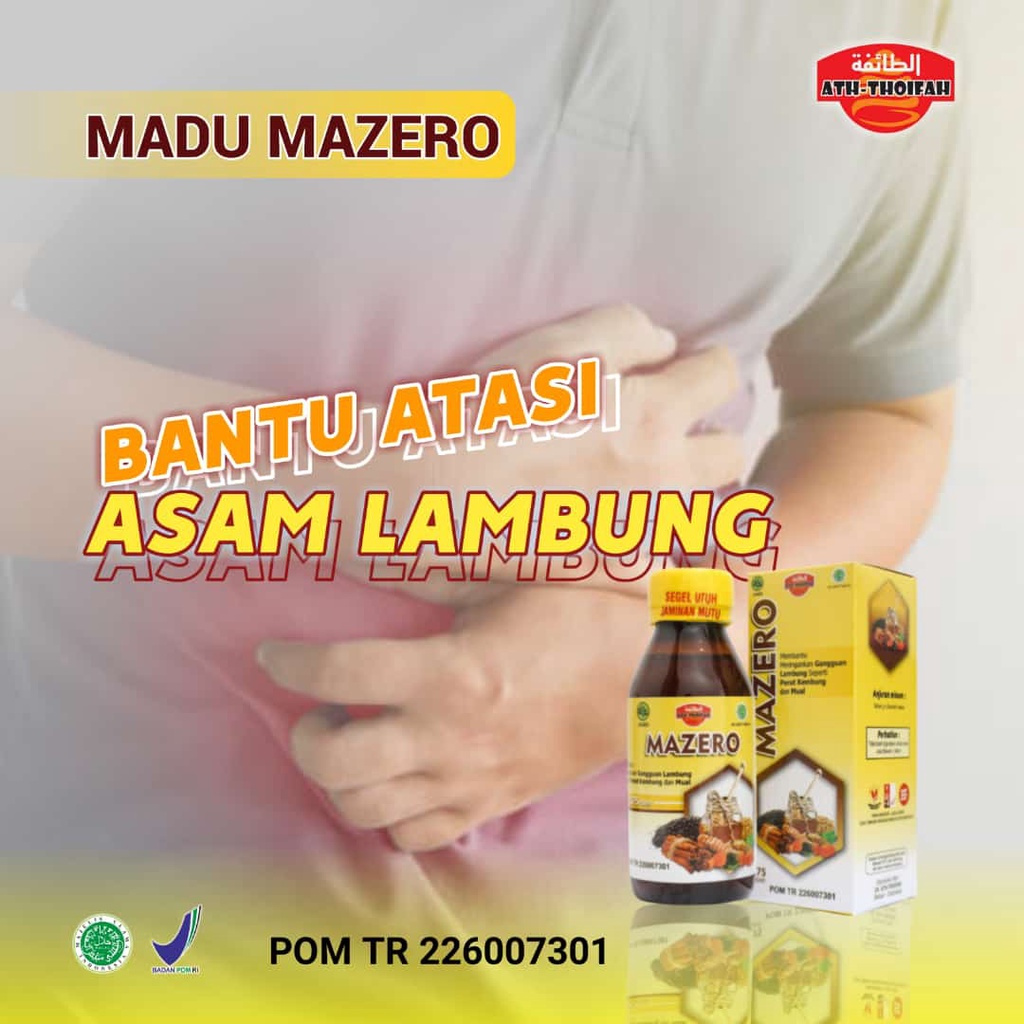 

Madu Lambung | Madu Gerd/ Asam Lambung, Perut Kembung, Solusi Lambung Sehat, Begah, Sembelit/ Obat Lambung