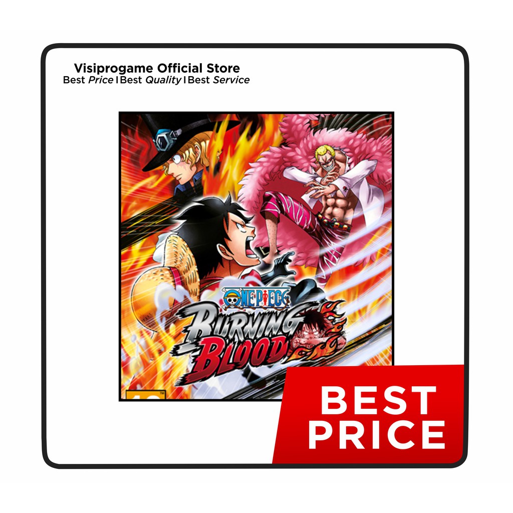One Piece Burning Blood Game Pc Laptop Shopee Indonesia