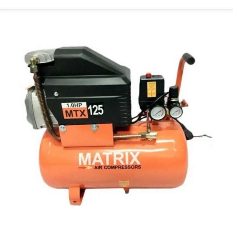 Kompresor Listrik Portabel MATRIX 1HP MTX 125 25Liter