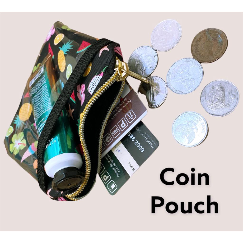 Fawn'G Handmade - Coin Pouch / Dompet Koin / Dompet Kartu Sekat MIka