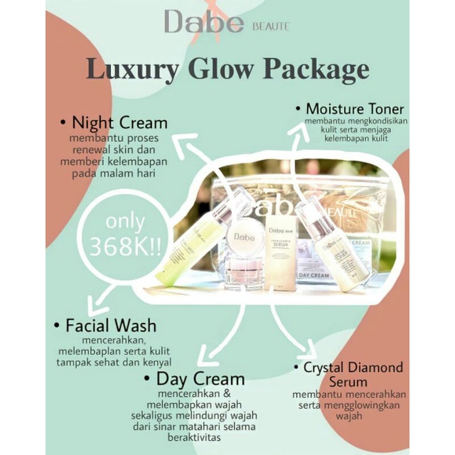 DABE BEAUTE LUXURY GLOW PACKAGE