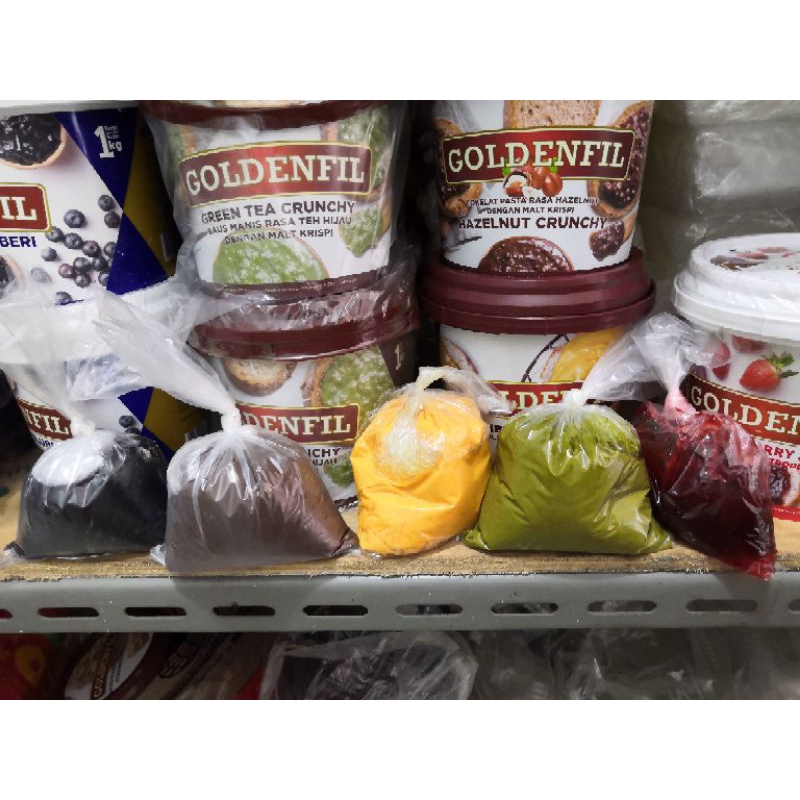 

Goldenfil selai 250gr plastikan