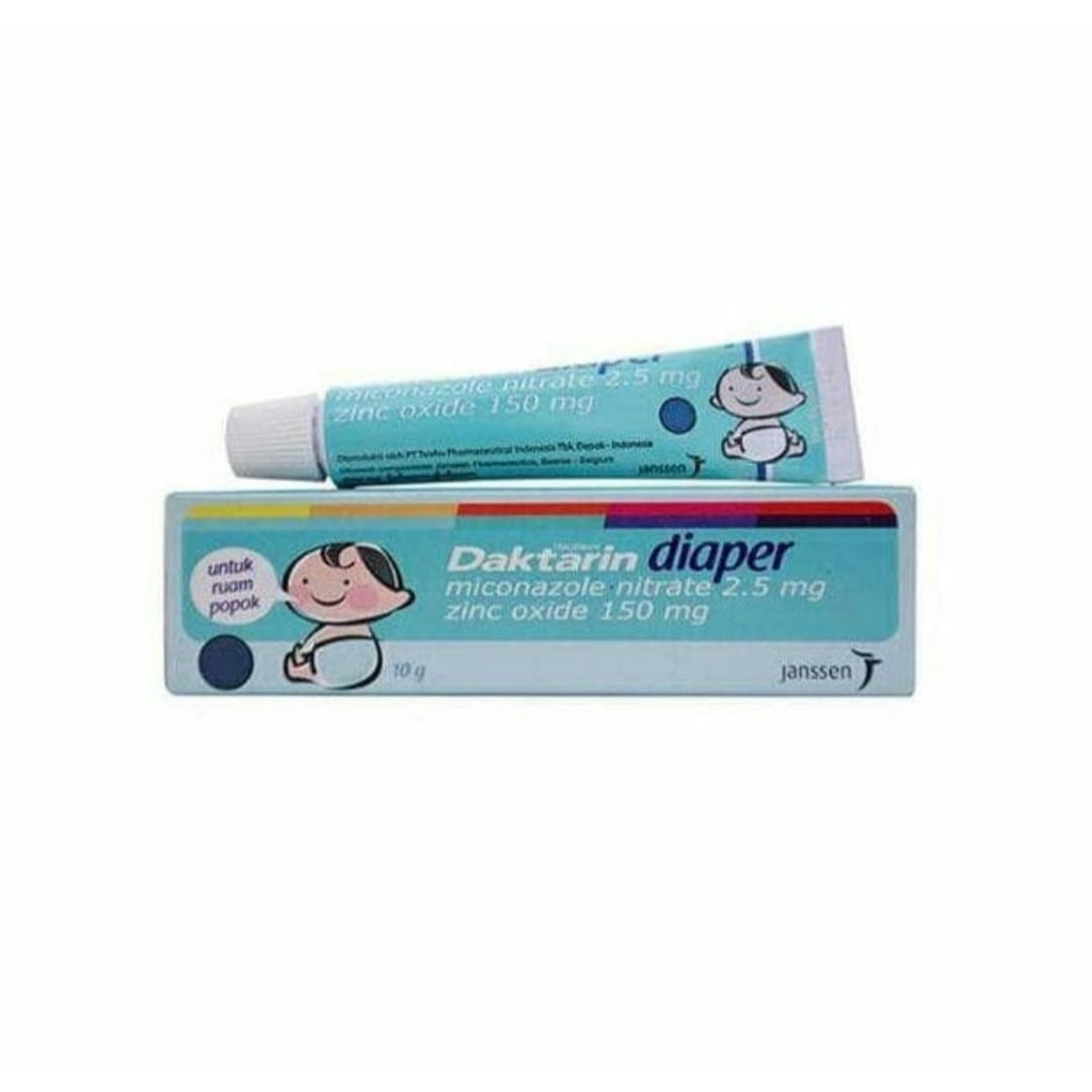 Daktarin Diaper 10g - Krim Ruam Popok Bayi