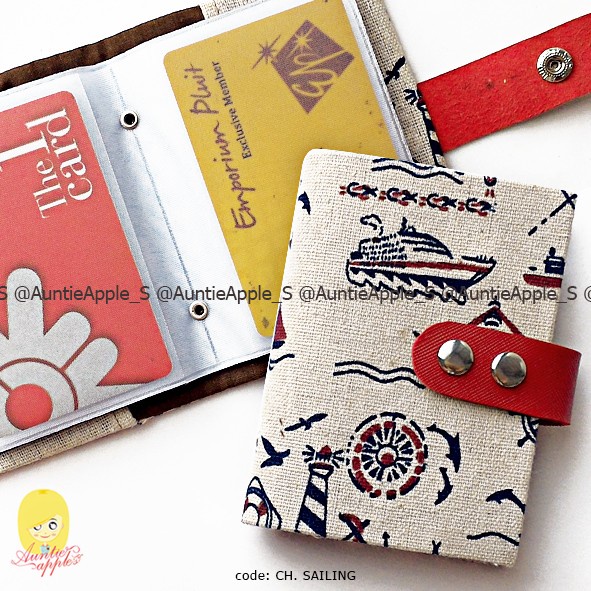 

Card Holder/Dompet Kartu Kredit/Cardholder/Shabby Anchor Sailor Jangka