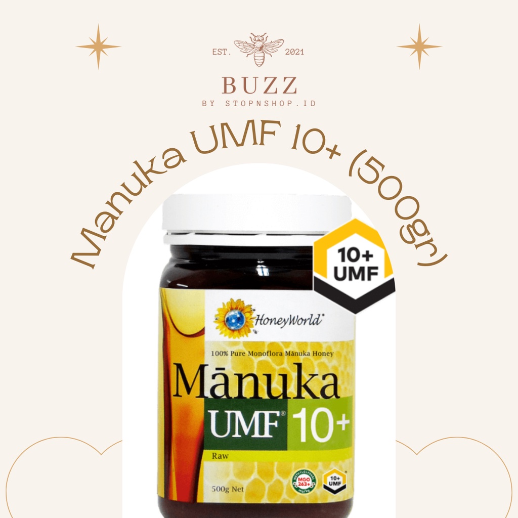 

[HONEYWORLD] Manuka UMF 10+ (500gr)