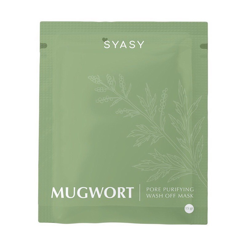 Mugwort Wash Off Mask by SYASY.ID