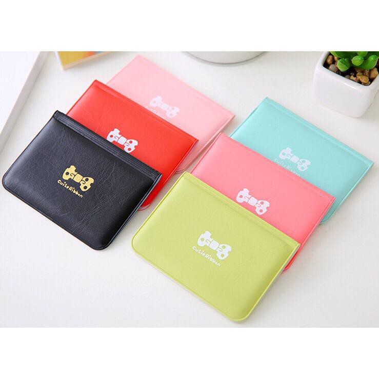 INFY - Dompet Kartu Pita Cutie Ribbon Dompet Kartu 12 Kartu Motif Pita ATM Card Holder D015 COD