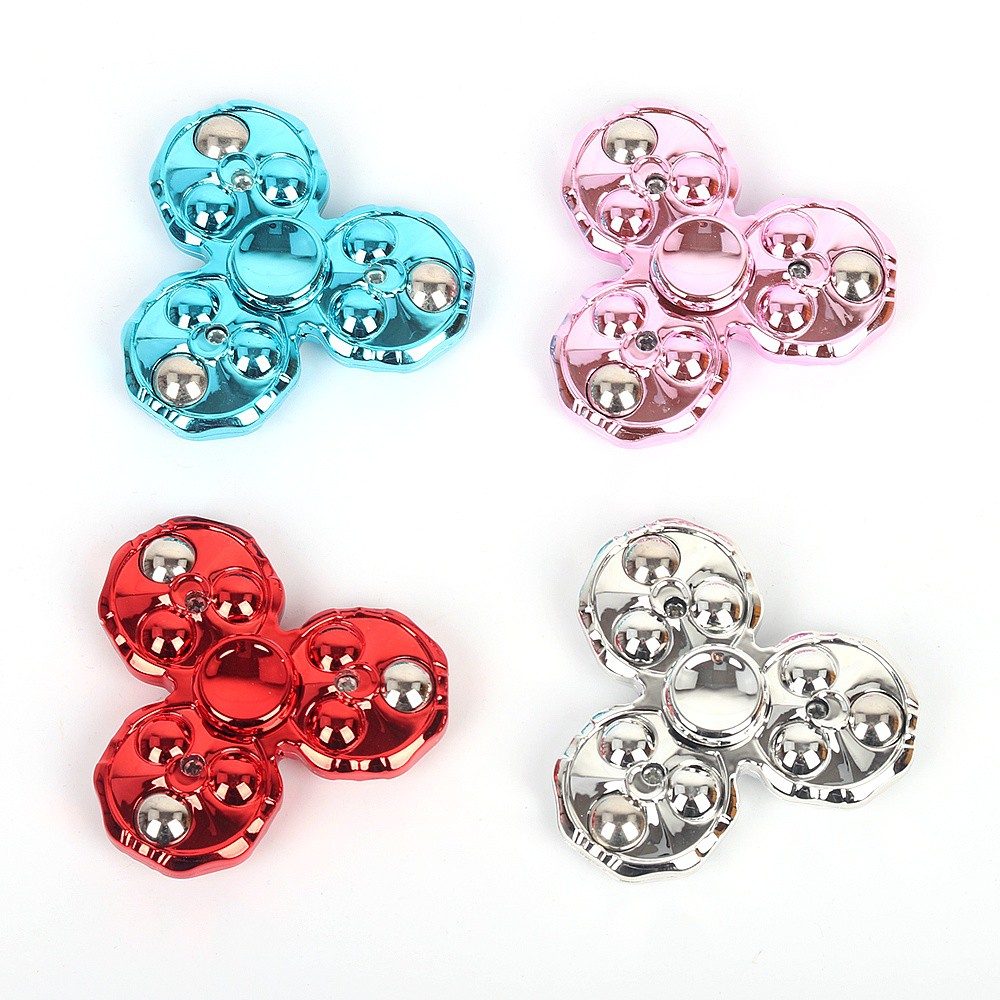 Mainan Fidget Spinner Bahan Alloy Untuk Penghilang Stress