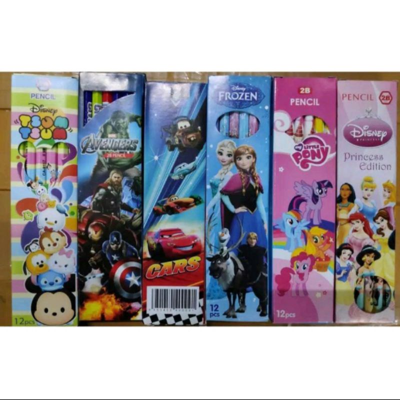 

Pensil motif Termurah. Pensil 2B motif kartun