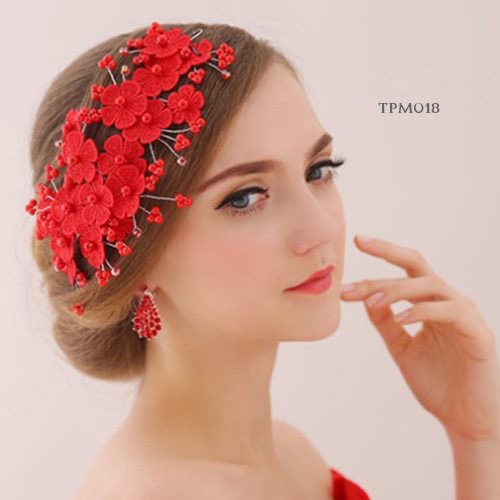 [STOCK READY] TIARA RAMBUT PESTA AKSESORIS WEDDING TPM018