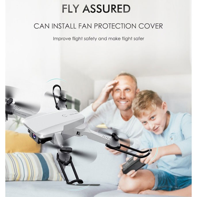 Quadcopter Foldable Drone 4K Camera WiFi FPV / Drone Mini / Drone Murah / Mini Drone