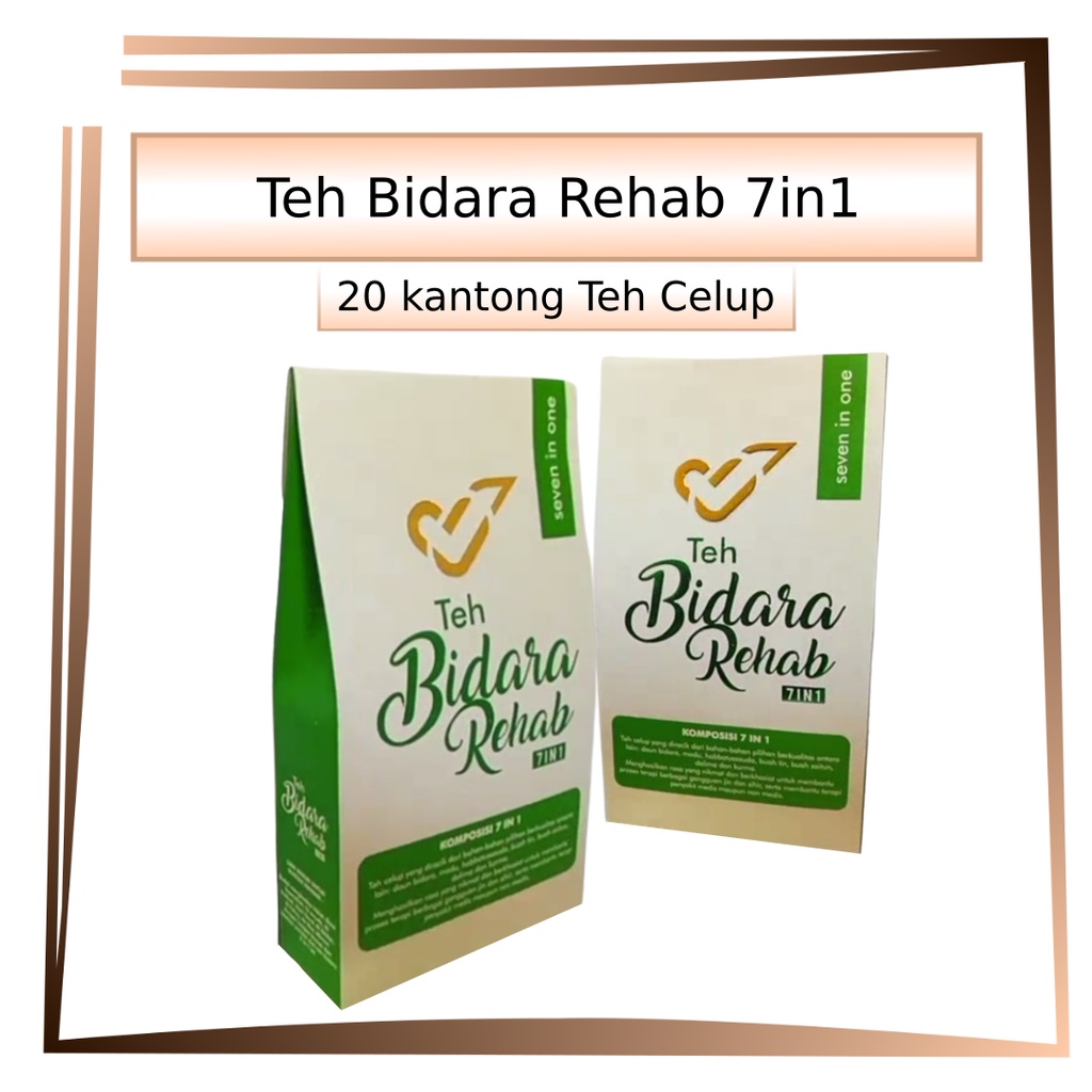 

Teh Bidara Rehab isi 20 Kantong