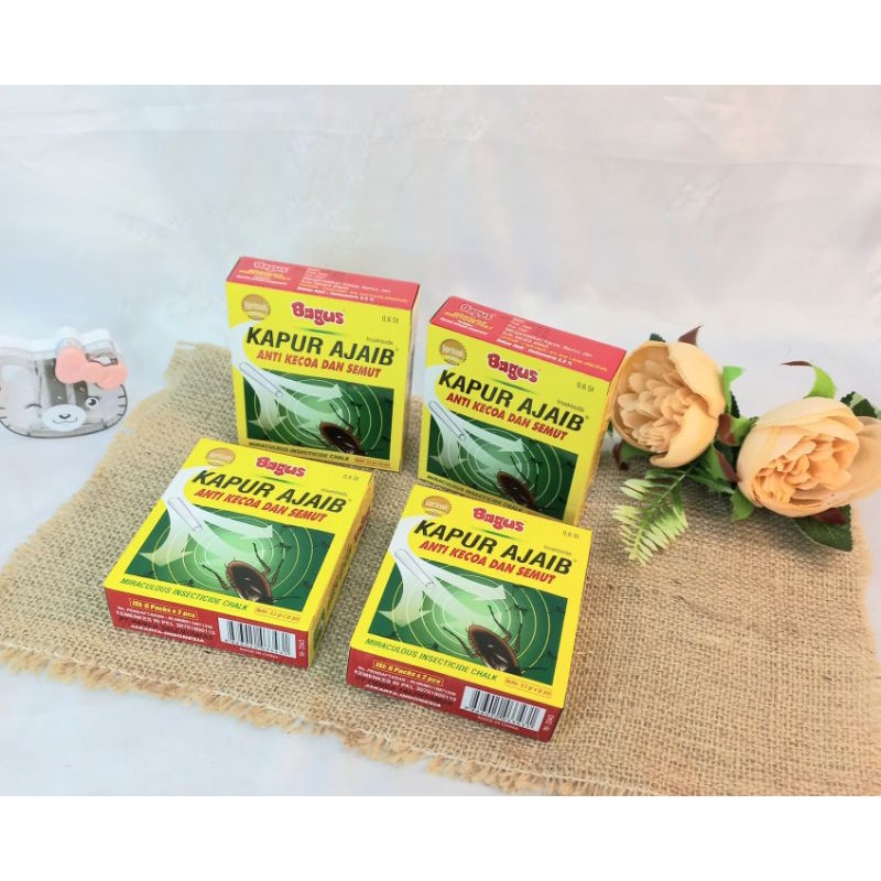KAPUR BAGUS AJAIB ANTI KECOA DAN SEMUT PRODUK ASLI