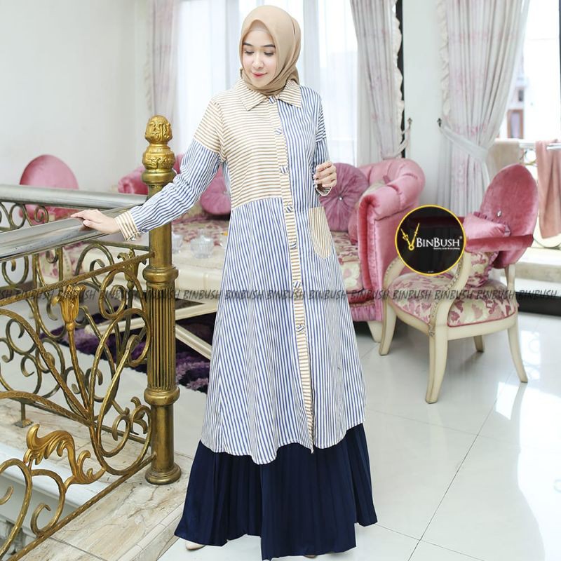 Syakira Set Tunik" Ready stock by binbush