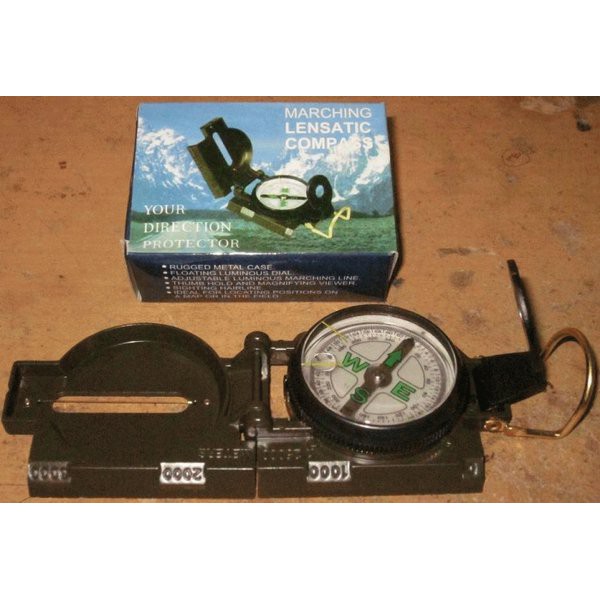 KOMPAS BIDIK - Marching Lensatic Compass