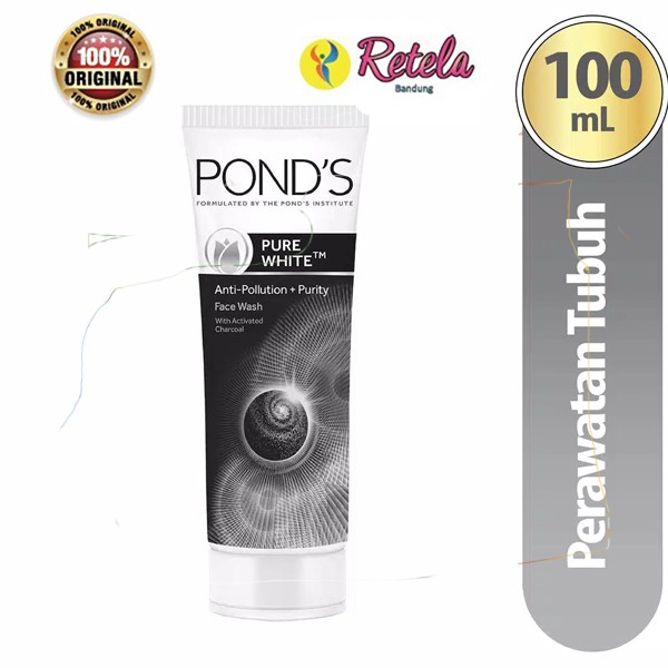 Ponds Pure White Facial Foam / Ponds Facial Foam / Sabun Wajah