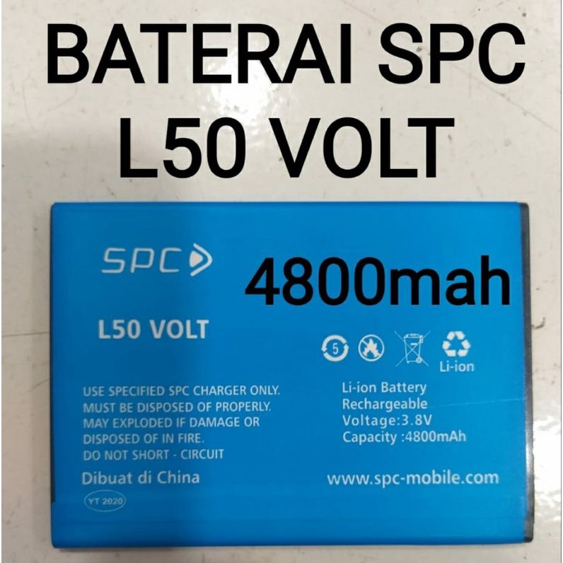 Baterai Battery Batrai Spc L50 Volt