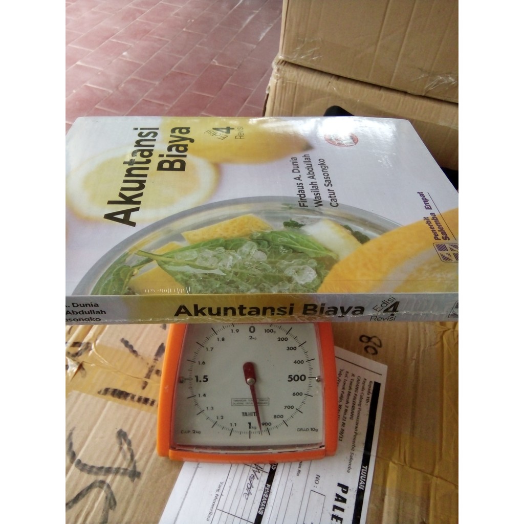 Original | Buku AKUNTANSI BIAYA edisi 4 | Firdaus A Dunia dkk | Salemba Empat-2