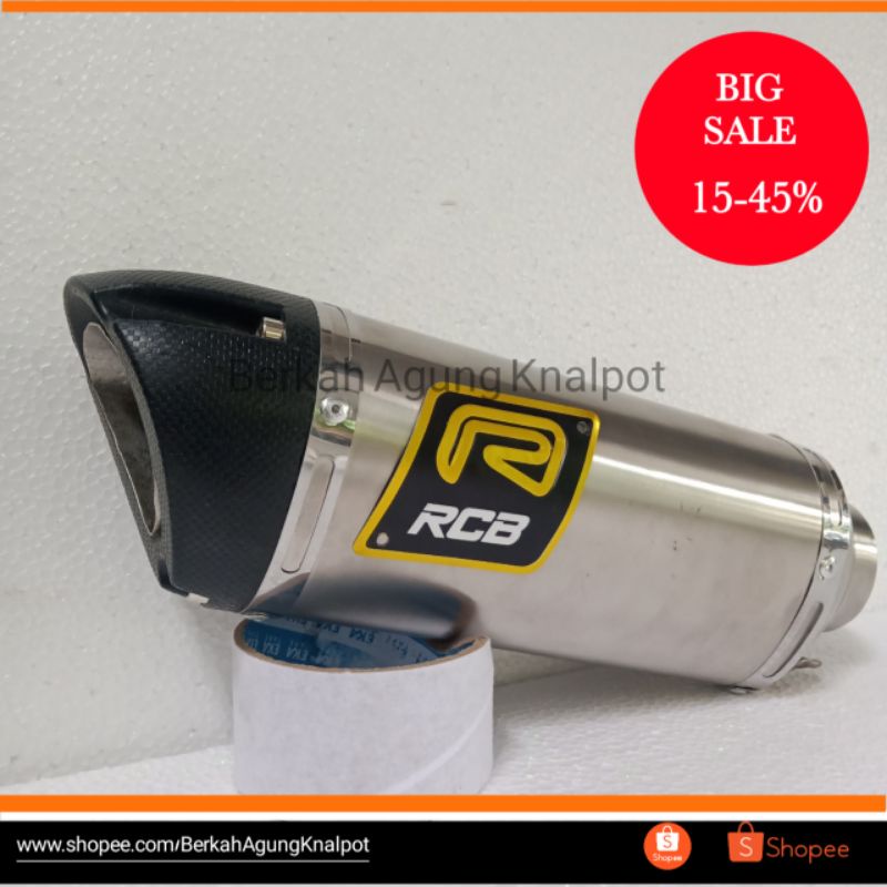 Silincer RCB M3/Silincer racing/Silincer inlet 50mm