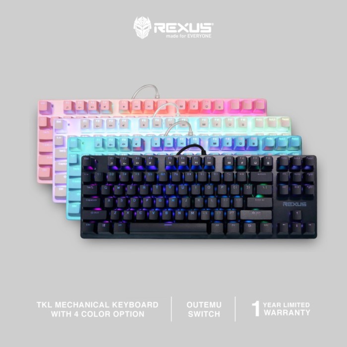 Rexus PROMO Bundling Keyboard MX9 + Mouse G11 + Mousepad T1