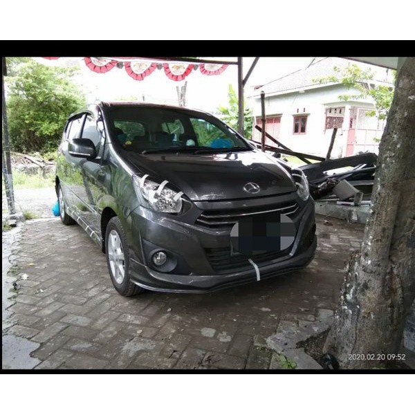 Bodykit Daihatsu Ayla - Daihatsu Ayla - bodykit ayla 2017 2018 BODIKIT depan Kondisi Bahan