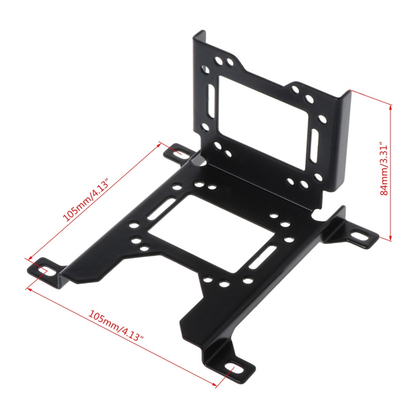 Bt PC Pompa Pendingin Air Radiator Penyangga Holder Drainase Tegak Untuk Tangki Tandon Mount Bracket Stand Heatsink Kipas Ho