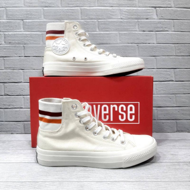 CONVERSE ALL STAR 70s HIGH TOP RETRO STRIPLE CREAM PREMIUM ORIGINAL QUALITY MADE IN VIETNAM