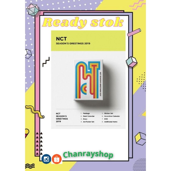SHARING SEASON GREETING 2019 NCT