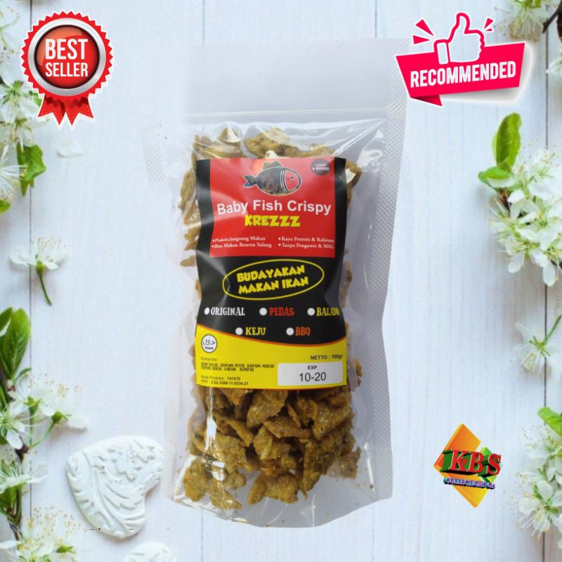 

Baby Fish Crispy 100gr varian rasa