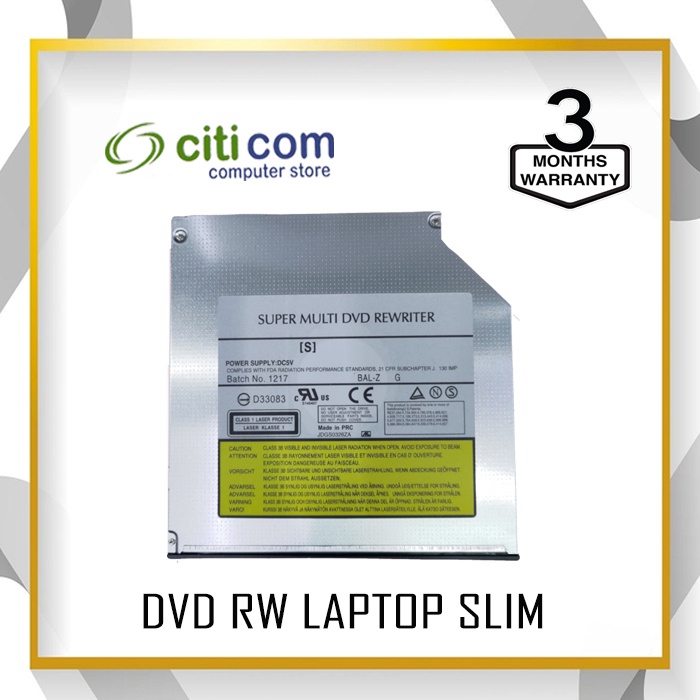 DVD LAPTOP SLIM, DVD RW NOTEBOOK SLIM, DVD INTERNAL LAPTOP SLIM