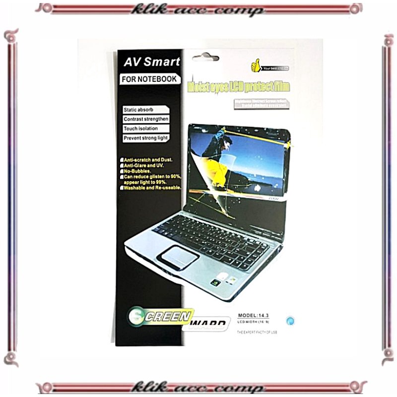 SCREEN PROTECTOR LAPTOP 14&quot; (16:9) / ANTI GORES NOTEBOOK 14 INCH