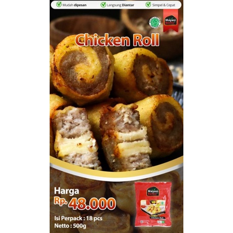 

Chicken Roll Mayasi Bento BPOM Halal