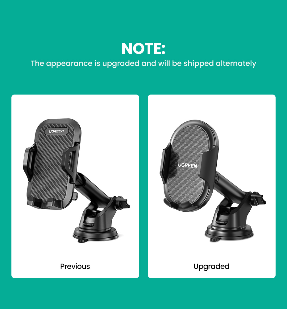 UGREEN Car Phone Holder Mount Holder for Phone in Car 360 Rotation Mobile Phone Holder Stand