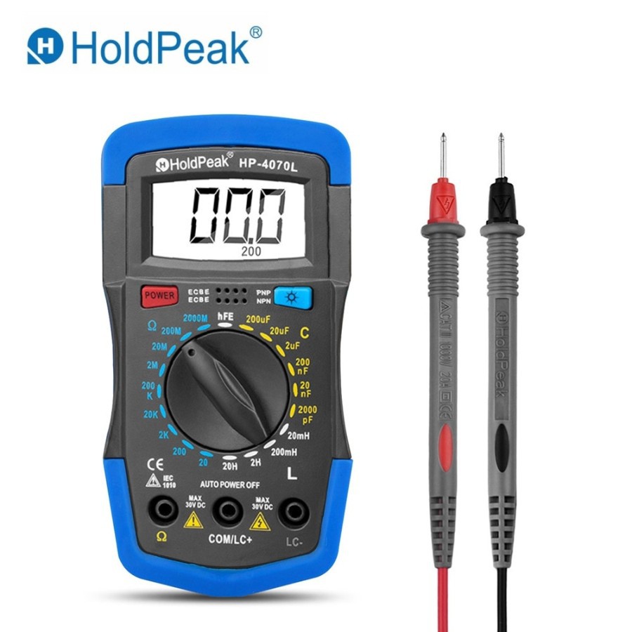 HP-4070 -HoldPeakL Digital LCR Resistance Capacitance Inductance Meter