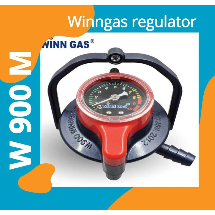 Regulator meter WINN GAS W 900 Pengaman Ganda