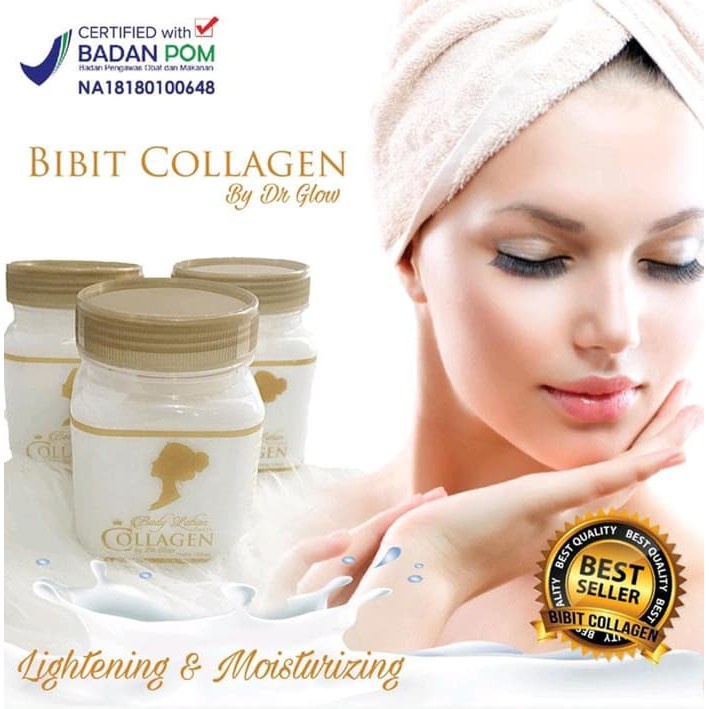 [ORI] Dr glow Bibit Pemutih Collagen mencerahkan kulit &amp; melembabkan kulit dalam waktu 7 hari