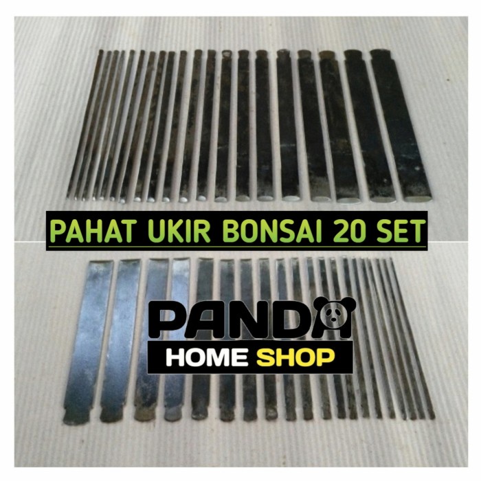 

UKIR-ALAT- PAHAT UKIR BONSAI SET ISI 20 UKURAN -ALAT-UKIR.