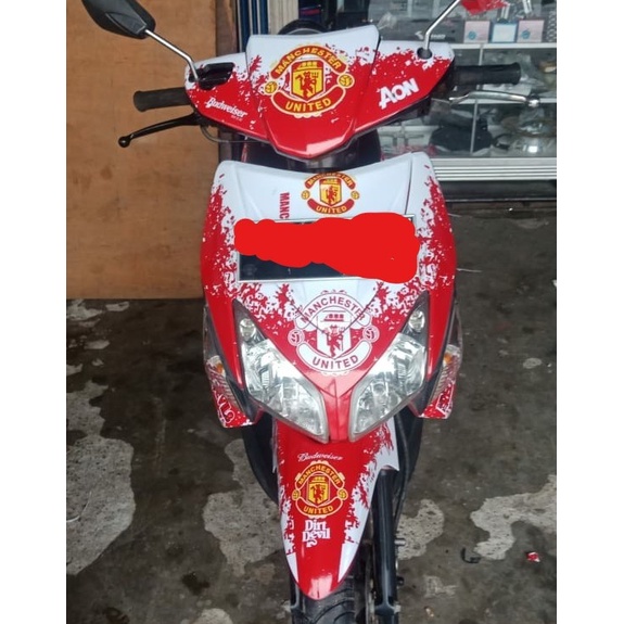 Decal Sticker / Stiker Vario 110 CW 2006 2007 2008 8 Manchester United MU