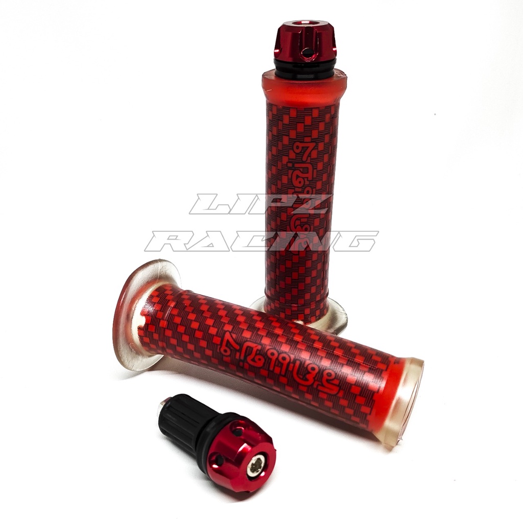 HANDGRIP CARBON B.A.D + JALU STANG FULL CNC UNIVERSAL