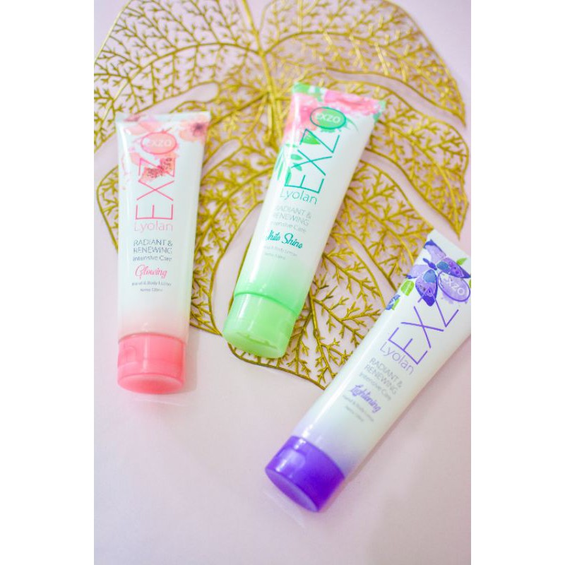 BODY LOTION EXZO 120ml/Exzo Lyolan Hand & Body Lotion 120ML BISA COD/BODY GLITTER/GLITER LOTION