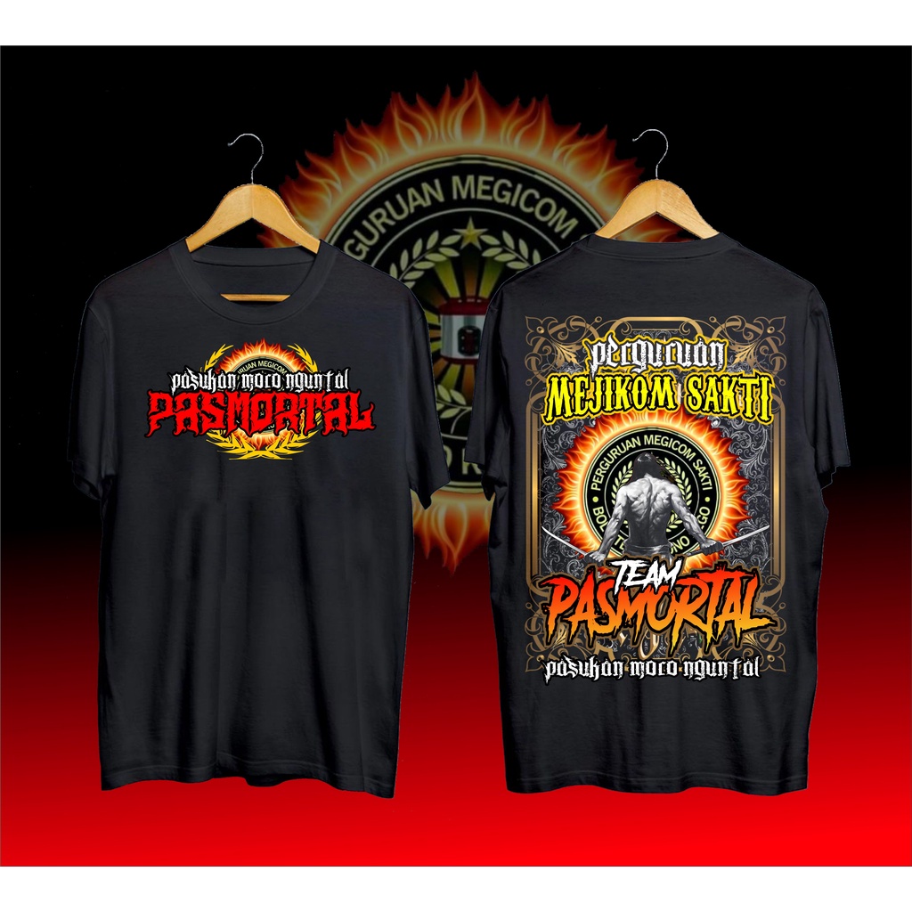 Kaos Pasmortal Tanah Jawa | Kaos Magicom Sakti Tanah Jawa | Kaos PMS | Pasukan Moro Nguntal