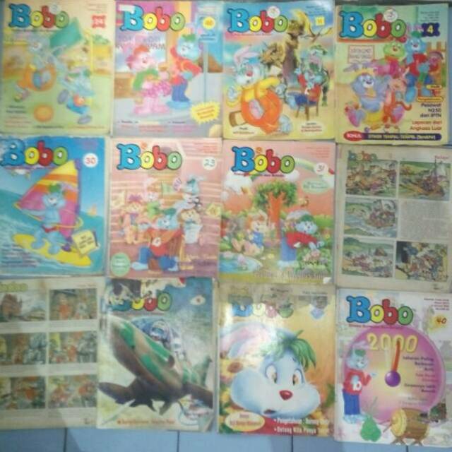 Majalah Bobo Tahun 90-an dan 2000
