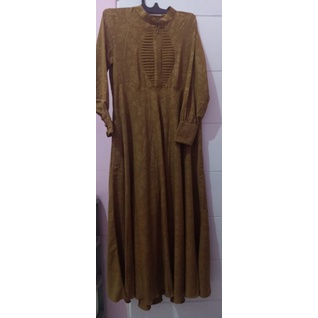PL Gamis Rumah Hafidzah (RH) mustard solmed
