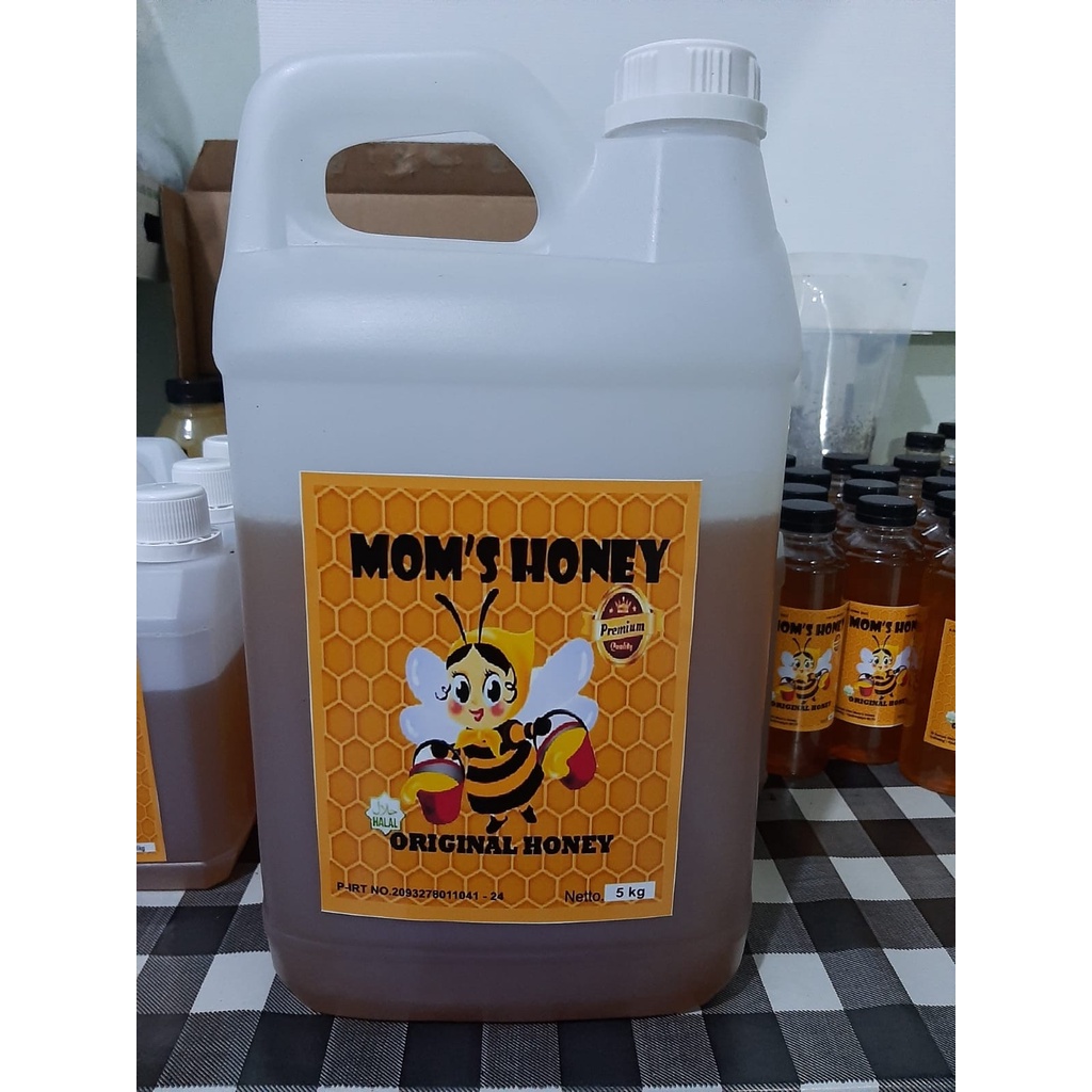 

Madu Hutan murni 5kg MOMS HONEY / Madu Asli Kaya Manfaat
