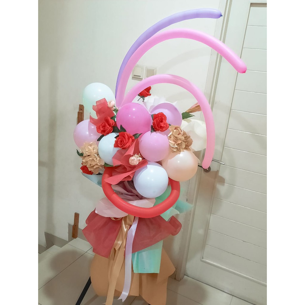 Flower Standing / Standing Flower Arrangement / Standing Baloon Flower Arrangement