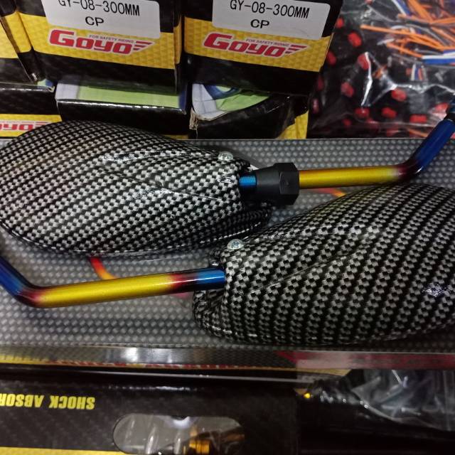 Spion carbon model satria fu suzuki