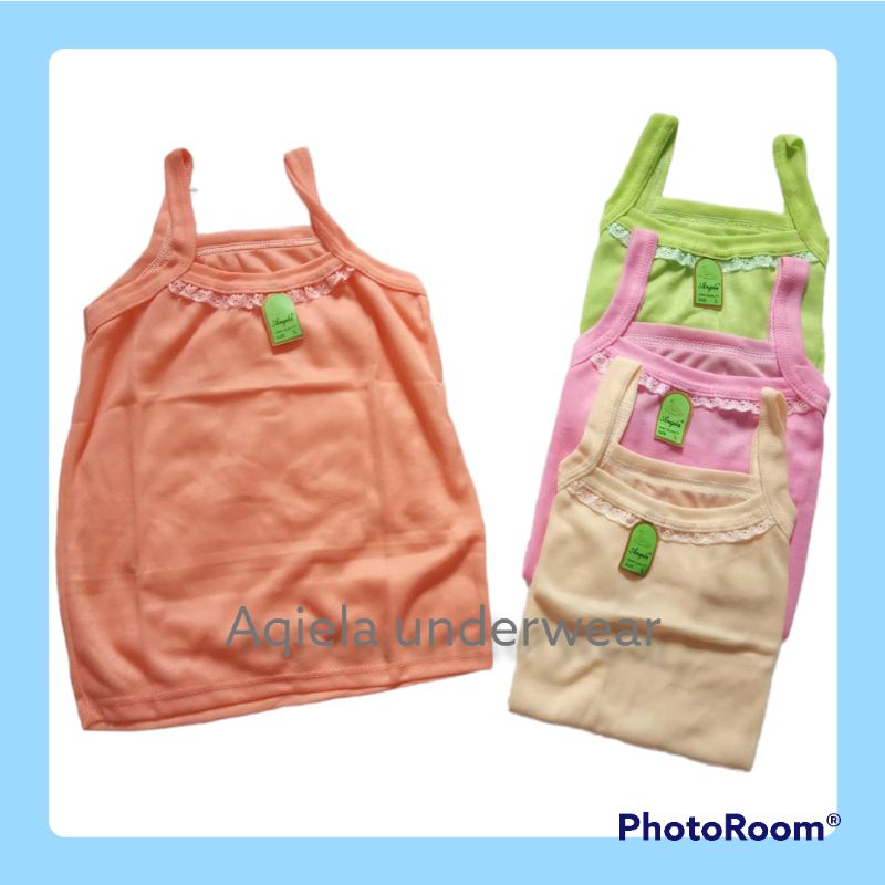 Kamisol tanktop anak perempuan sd/kamisol anak/kamisol anak perempuan/kamisol anaksd/singlet anak pe